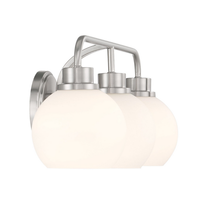 Savoy House M80081 3-lt 24" LED Bathroom Vanity Light - Brushed Nickel