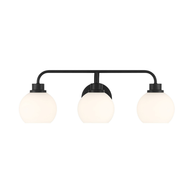 Savoy House M80081 3-lt 24" LED Bathroom Vanity Light - Matte Black