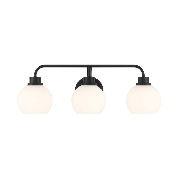 Savoy House M80081 3-lt 24" LED Bathroom Vanity Light - Matte Black