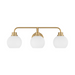 Savoy House M80081 3-lt 24" LED Bathroom Vanity Light - Natural Brass