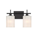 Savoy House M80083 2-lt 14" LED Bathroom Vanity Light - Matte Black