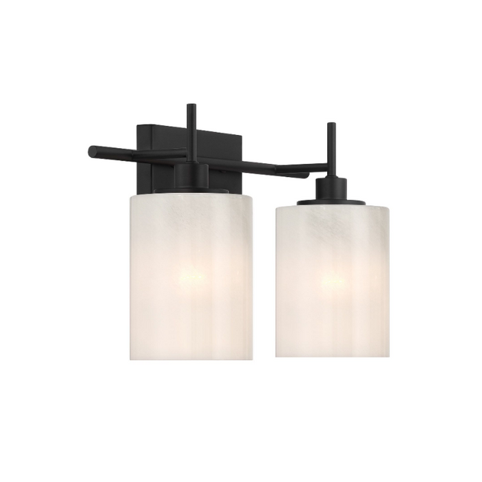 Savoy House M80083 2-lt 14" LED Bathroom Vanity Light - Matte Black