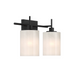 Savoy House M80083 2-lt 14" LED Bathroom Vanity Light - Matte Black