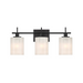 Savoy House M80084 3-lt 22" LED Bathroom Vanity Light - Matte Black