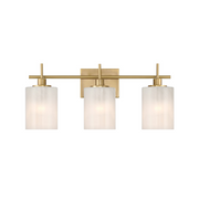 Savoy House M80084 3-lt 22" LED Bathroom Vanity Light - Natural Brass