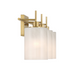 Savoy House M80084 3-lt 22" LED Bathroom Vanity Light - Natural Brass
