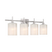 Savoy House M80085 4-lt 31" LED Bathroom Vanity Light - Brushed Nickel