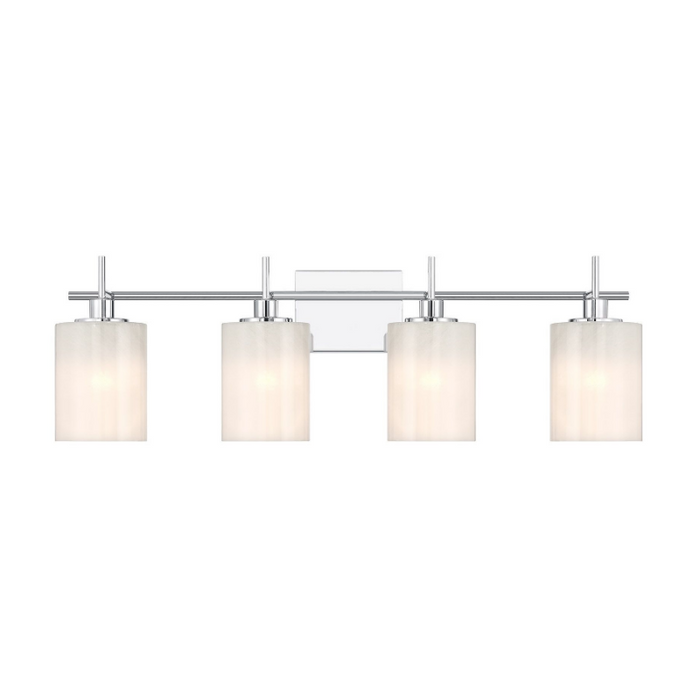 Savoy House M80085 4-lt 31" LED Bathroom Vanity Light - Chrome