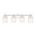 Savoy House M80085 4-lt 31" LED Bathroom Vanity Light - Chrome