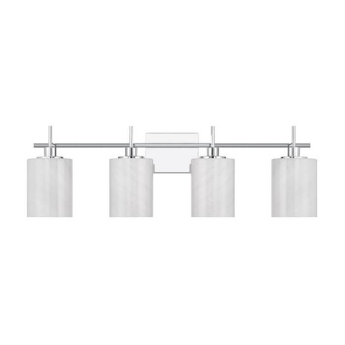 Savoy House M80085 4-lt 31" LED Bathroom Vanity Light - Chrome