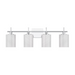 Savoy House M80085 4-lt 31" LED Bathroom Vanity Light - Chrome