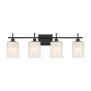 Savoy House M80085 4-lt 31" LED Bathroom Vanity Light - Matte Black