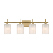 Savoy House M80085 4-lt 31" LED Bathroom Vanity Light - Natural Brass