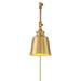 Savoy House M90089 1-lt 17" Tall Adjustable Wall Sconce, Set of 2 (ETL) - Natural Brass