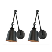 Savoy House M90089 1-lt 17" Tall Adjustable Wall Sconce, Set of 2 - Oil Rubbed Bronze
