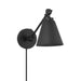 Savoy House M90108 1-lt 8" Tall Wall Sconce, Set of 2 - Matte Black