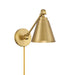 Savoy House M90108 1-lt 8" Tall Wall Sconce, Set of 2 - Natural Brass