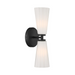 Savoy House M90109 2-lt 15" Tall LED Wall Sconce - Matte Black