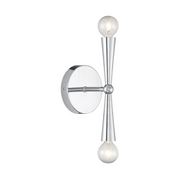Savoy House M90110 2-lt 10" Tall LED Wall Sconce - Brushed Nickel