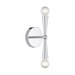 Savoy House M90110 2-lt 10" Tall LED Wall Sconce - Brushed Nickel
