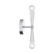 Savoy House M90110 2-lt 10" Tall LED Wall Sconce - Brushed Nickel
