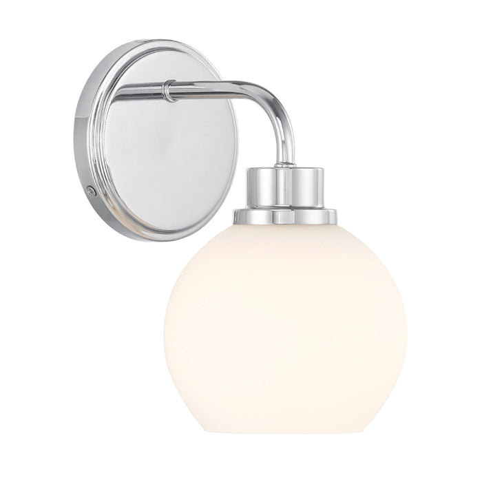 Savoy House M90112 1-lt 10" Tall LED Wall Sconce - Chrome