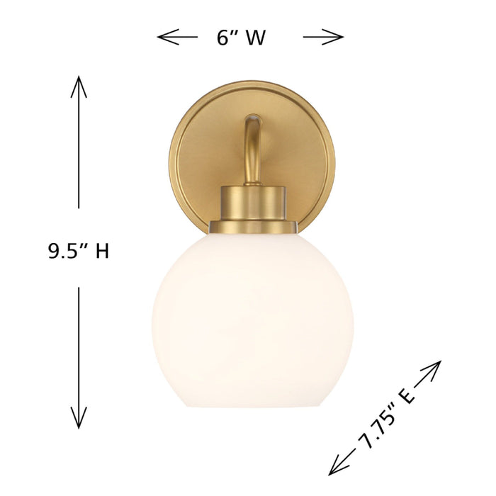 Savoy House M90112 1-lt 10" Tall LED Wall Sconce