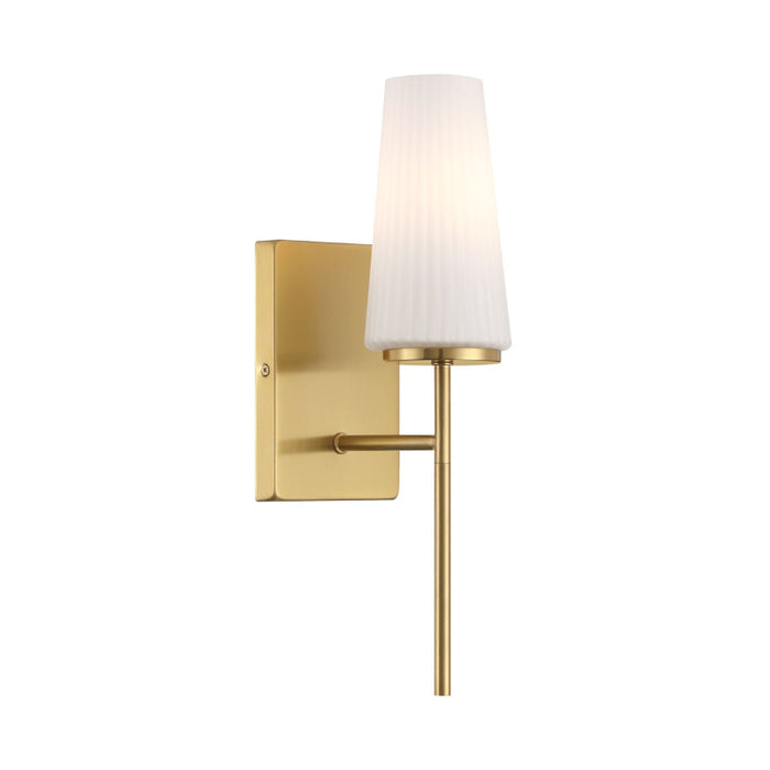 Savoy House M90115 1-lt 16" Tall LED Wall Sconce - Natural Brass