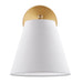Savoy House M90119 1-lt 10" Tall Wall Sconce, Set of 2 - Natural Brass