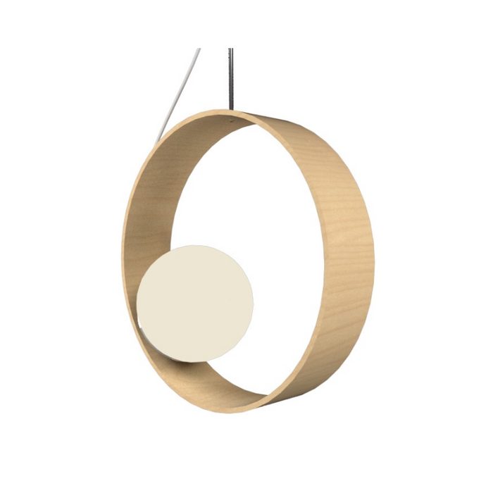 Accord 620 Sfera 1-lt 14" LED Pendant - Maple