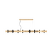 Accord 1502 Flow 16-lt 71" LED Pendant - Maple