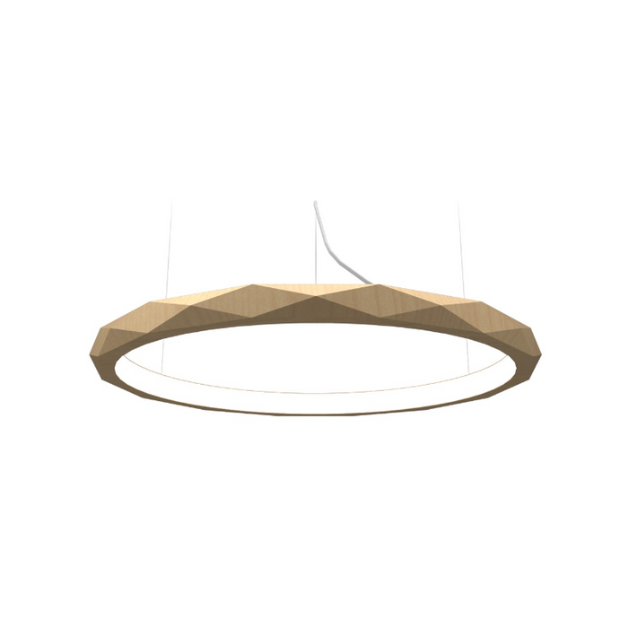 Accord 1355 Facet 1-lt 32" LED Pendant - Maple