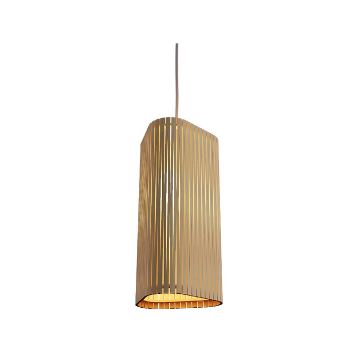 Accord 1482 Living Hinges 1-lt 6" LED Pendant - Maple