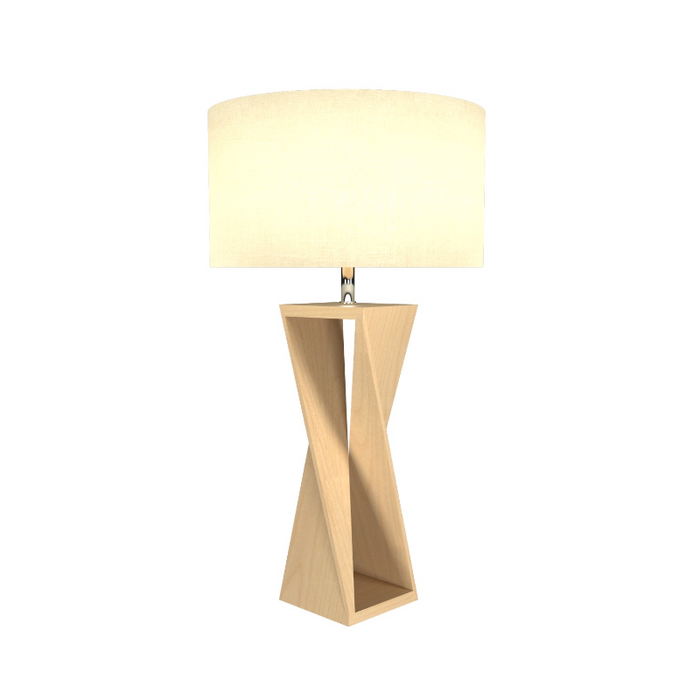 Accord 7044 Spin 1-lt 29" Tall LED Table Lamp - Maple