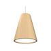 Accord 1130 Conical 1-lt 8" LED Pendant - Maple