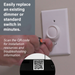 Adorne ADPD153L 150W Paddle LED Advanced Dimmer with Microban, 120V