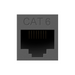 Adorne AC6RJ45 Cat 6 RJ45 Data Insert - Magnesium
