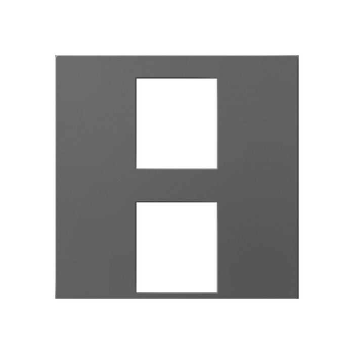 Adorne AC2PF 2-Port Keystone Frame - Magnesium