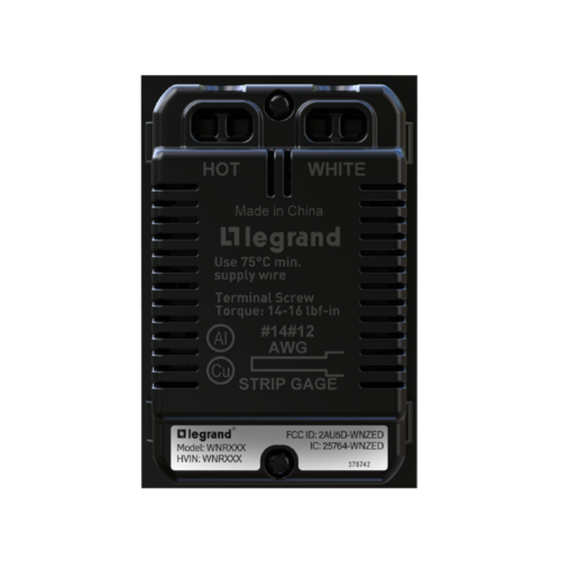 Adorne WNAL64 Wired Remote Smart Dimmer with Netatmo, SofTap, 120V, White