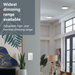 Adorne ADPD153L 150W Paddle LED Advanced Dimmer with Microban, 120V