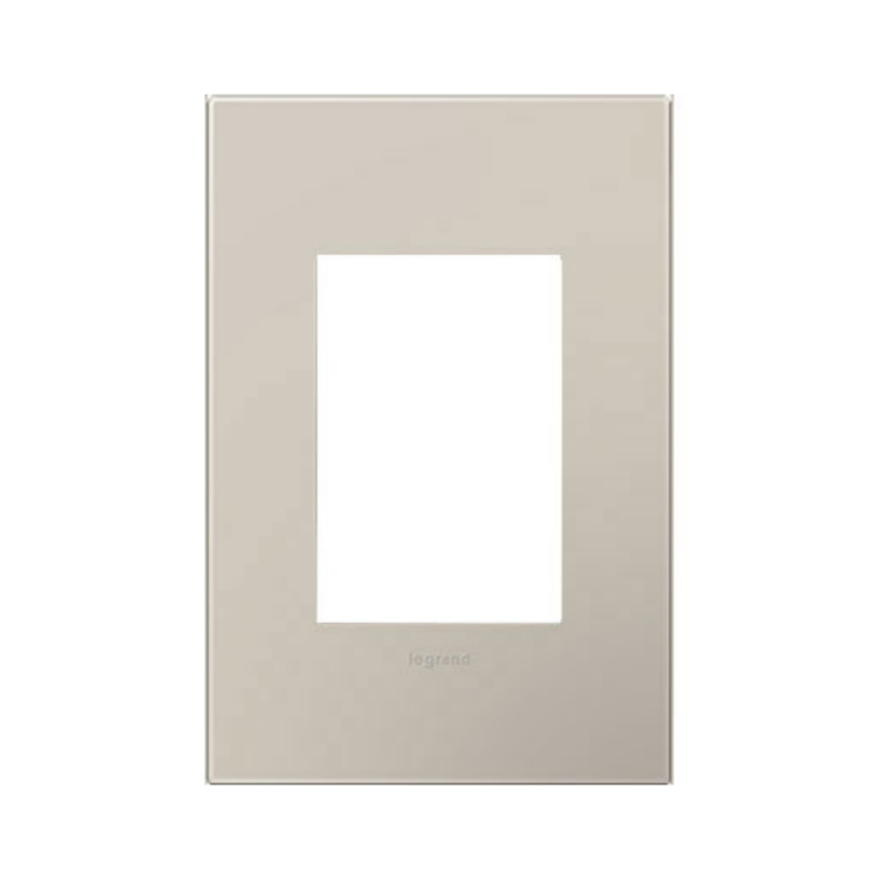 Adorne AWP Screwless Wall Plate with Microban, Greige - 1+ Gang
