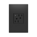 Adorne ARCD152 15A Tamper-Resistant Dual-Controlled Outlet, 125V - Graphite