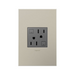 Adorne AGFTR2152 Tamper-Resistant 15A Duplex Self-Test GFCI Receptacles, 125V - Magnesium