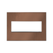 Adorne AWM Screwless Wall Plate, Copper - 3 Gang