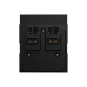 Adorne ARTR151 15A Single Tamper-Resistant Outlet, 125V - Graphite