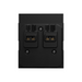 Adorne ARTR151 15A Single Tamper-Resistant Outlet, 125V - Graphite
