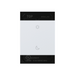 Adorne WNAL34 Wired Wake/Sleep Smart Switch with Netatmo, SofTap, 120V, White