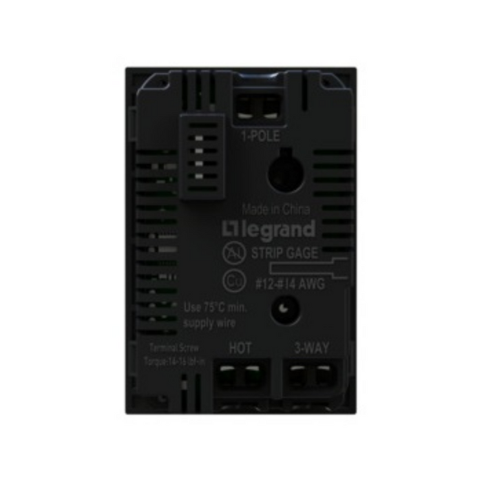 Adorne ADPD153L 150W Paddle LED Advanced Dimmer with Microban, 120V