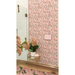 Adorne AWP Screwless Wall Plate with Microban, Rosa
