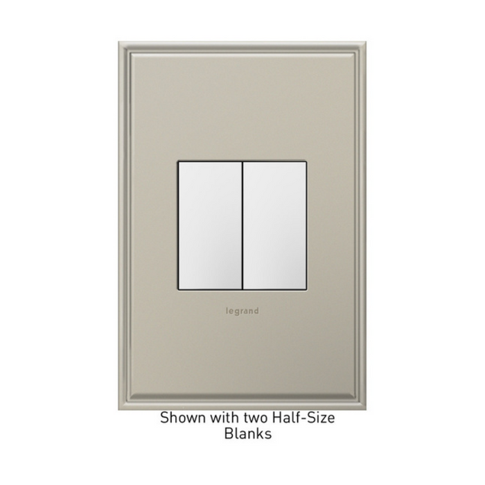 Adorne AABK1 Blank, Half-Size - White